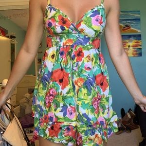 Forever 21 XXI floral dress tank, S